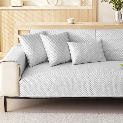 Breathable Sofa Cover Summer Use Machine Washable Skin Friendly for Home Couch