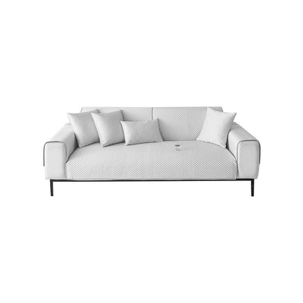Breathable Sofa Cover Summer Use Machine Washable Skin Friendly for Home Couch
