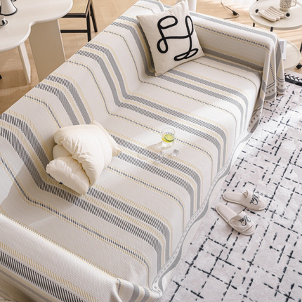 Breathable Sofa Cover Summer Use Machine Washable Skin Friendly for Home Couch