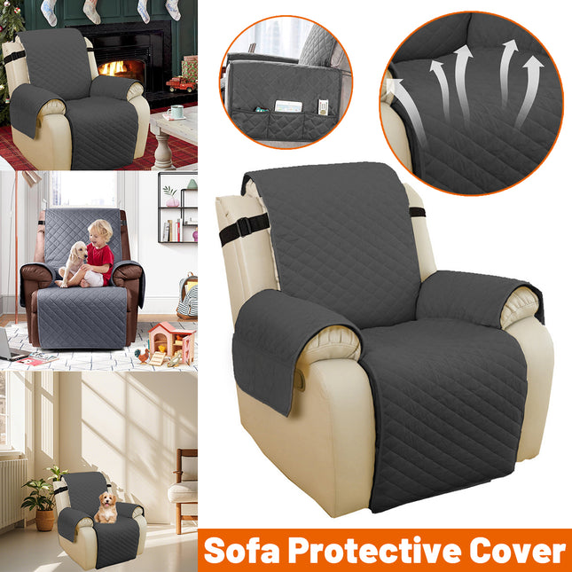 Waterproof Sofa Cushion Cover Non Slip Pet Recliner Chair Protector Couch Pad