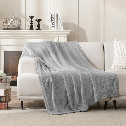 Plush Knit Sofa Blanket Cover Air Conditioning Throw Soft Lightweight Bedding