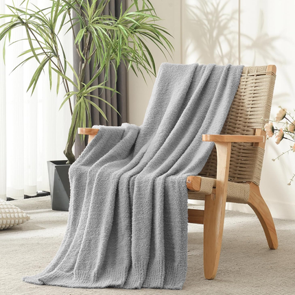 Plush Knit Sofa Blanket Cover Air Conditioning Throw Soft Lightweight Bedding
