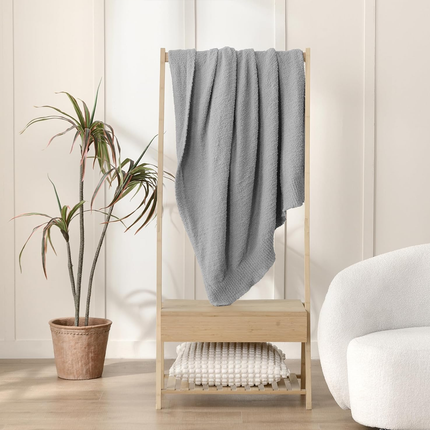 Plush Knit Sofa Blanket Cover Air Conditioning Throw Soft Lightweight Bedding