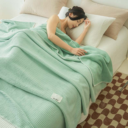 Blanket Nap Office Sofa Cover Soft Lightweight Fleece Throw Blanket for Couch
