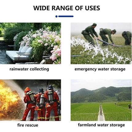 Portable Water Storage Container Large Capacity Collapsible Soft Tank