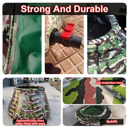 Portable Water Storage Container Large Capacity Collapsible Soft Tank