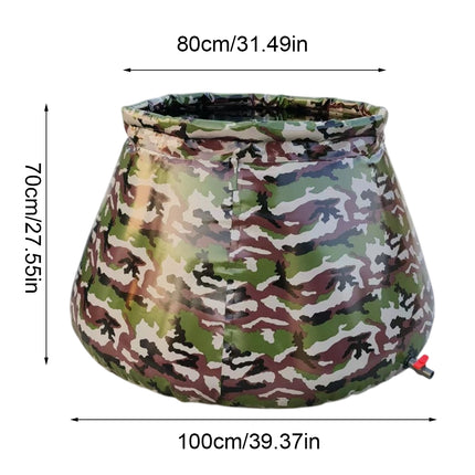Portable Water Storage Container Large Capacity Collapsible Soft Tank