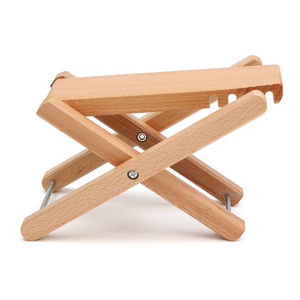 Guitar Footstool Pedal Beech Multi Gear Adjusting For Erhu Musical Instrument