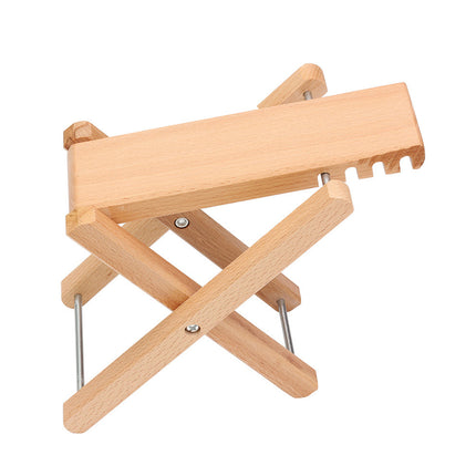 Guitar Footstool Pedal Beech Multi Gear Adjusting For Erhu Musical Instrument