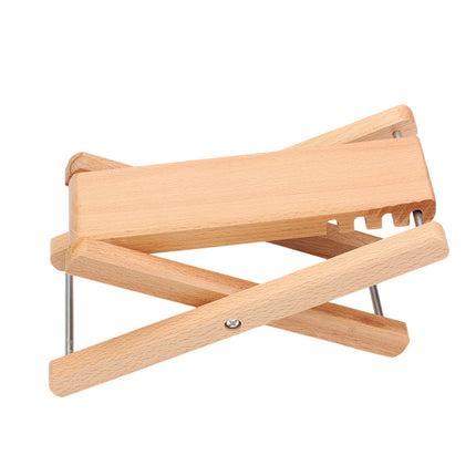 Guitar Footstool Pedal Beech Multi Gear Adjusting For Erhu Musical Instrument