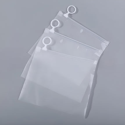 50PCS Clear Pull Tab Organizer Bags Daily Essentials Sorting Bags Transparent