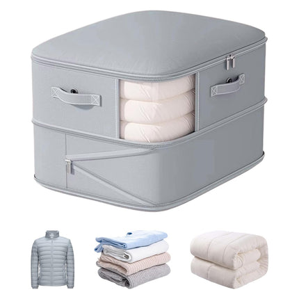 Large Capacity Quilt Clothing Storage Bag Waterproof Dustproof Space Saving