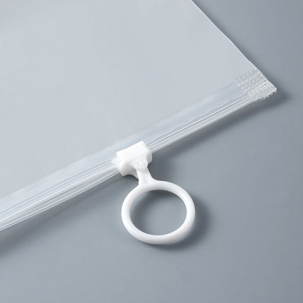 50PCS Clear Pull Tab Organizer Bags Daily Essentials Sorting Bags Transparent