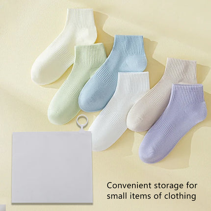 50PCS Clear Pull Tab Organizer Bags Daily Essentials Sorting Bags Transparent