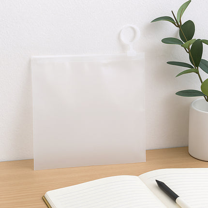 50PCS Clear Pull Tab Organizer Bags Daily Essentials Sorting Bags Transparent