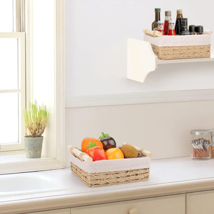 Desktop Storage Basket Storage Box Organization Basket Home Office Organizer