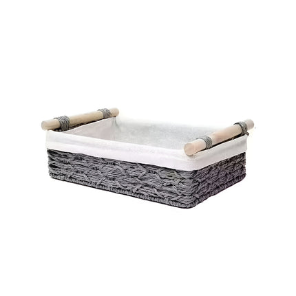 Desktop Storage Basket Storage Box Organization Basket Home Office Organizer