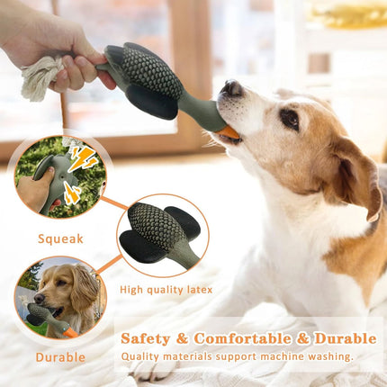 Pet Dog Chew Toy Interactive Sound Making Molar Training Toy Teeth Cleaning Play