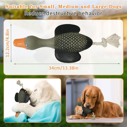 Pet Dog Chew Toy Interactive Sound Making Molar Training Toy Teeth Cleaning Play