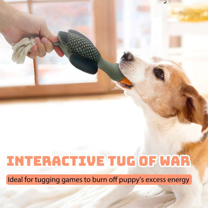 Pet Dog Chew Toy Interactive Sound Making Molar Training Toy Teeth Cleaning Play