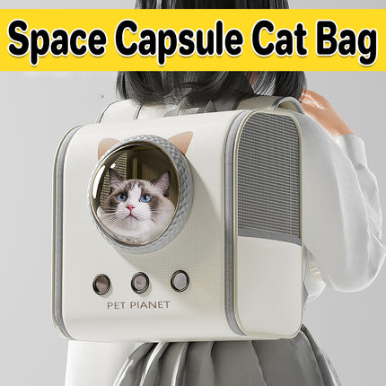 Pet Carrier Backpack Travel Bag Large Capacity Portable Cats And Dogs Outdoor