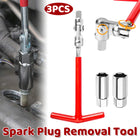 3PCS Car Spark Plug Socket Wrench Spark Plug Socket Removal Installation Tool