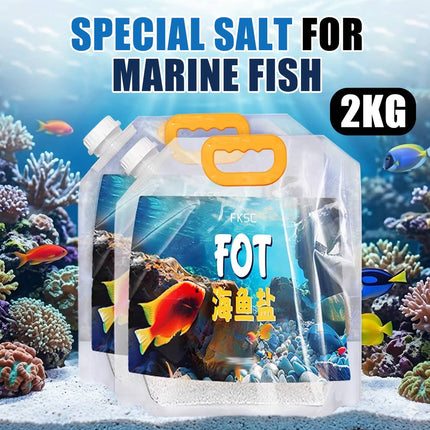 Marine Aquarium Sea Salt 2kg for Fish and Hermit Crabs