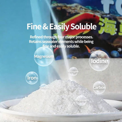 Marine Aquarium Sea Salt 2kg for Fish and Hermit Crabs