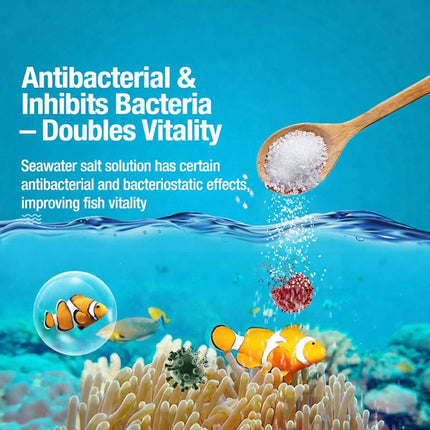 Marine Aquarium Sea Salt 2kg for Fish and Hermit Crabs