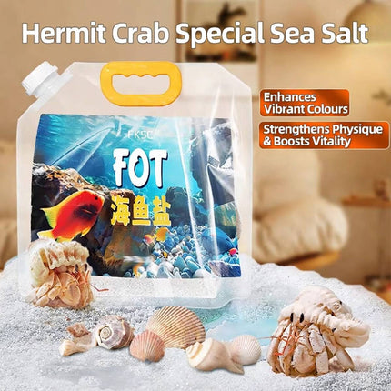 Marine Aquarium Sea Salt 2kg for Fish and Hermit Crabs