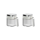2PCS Seasoning Jars Spice Containers with Lid for Kitchen Pantry Storage Use