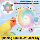 Parrot Interactive Educational Toy Enrichment Bird Play Activity Toy for Parrots