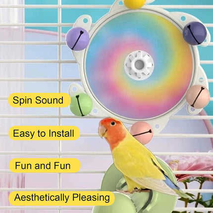 Parrot Interactive Educational Toy Enrichment Bird Play Activity Toy for Parrots