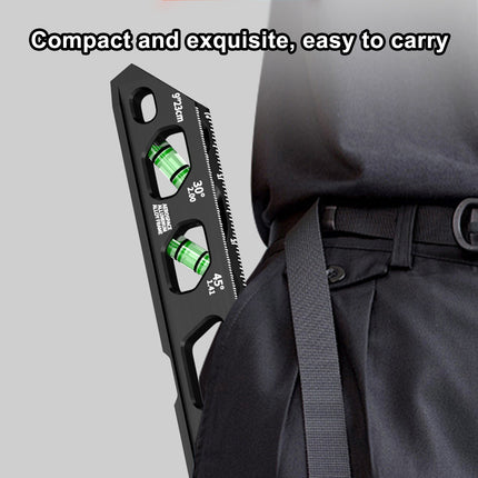 Small Spirit Level Aluminum Alloy Precision Measuring DIY Carpentry Construction