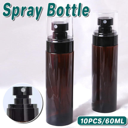 10pcs 60ml Spray Bottles Refillable Travel Size Bottles Portable Carry On Set
