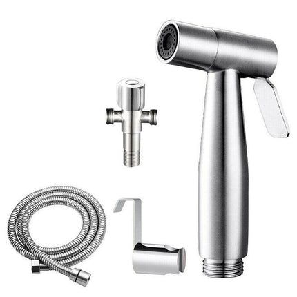 Hand Sprayer Kit Bidet Toilet Spray Shattaf Shower Head Hose Diverter Au - Aimall