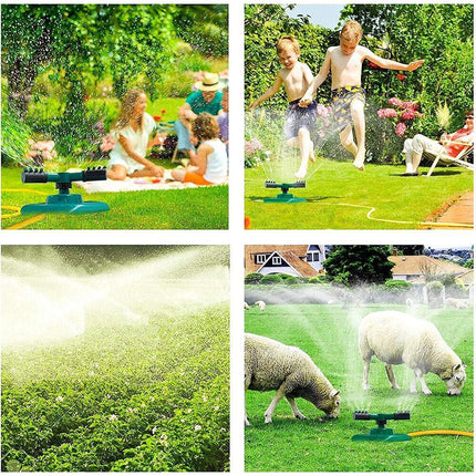 360° Rotating Garden Sprinkler Water Sprinkler Tool Grass Lawn Sprayer Watering - Aimall