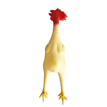 Squeaky Chicken Pet Chew Toy Durable Interactive Boredom Relief Dog Cat Play