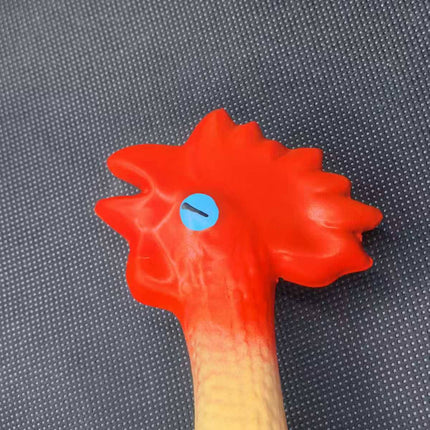 Squeaky Chicken Pet Chew Toy Durable Interactive Boredom Relief Dog Cat Play
