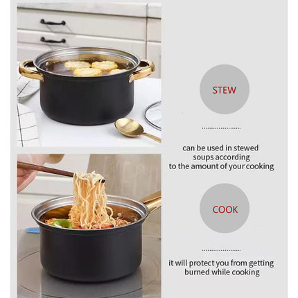 Stainless Steel 12 Piece Cookware Set Heat Resistant For Home Kitchen Cooking