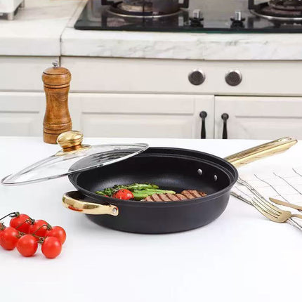 Stainless Steel 12 Piece Cookware Set Heat Resistant For Home Kitchen Cooking