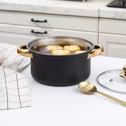 Stainless Steel 12 Piece Cookware Set Heat Resistant For Home Kitchen Cooking