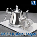 Thickened Stainless Steel Teapot Kettle With Strainer For Restaurant Hotel Use