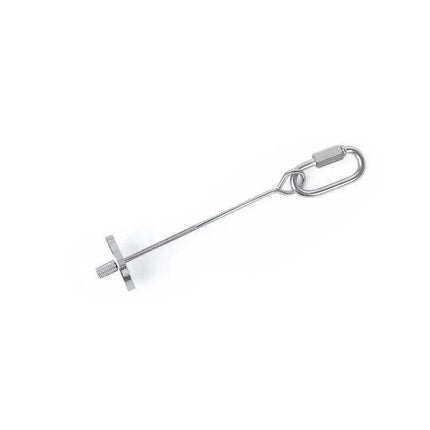 Stainless Steel Bird Parrot Cage Skewer Food Spear Fruit Holder Toy up to 23cm - Aimall