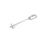 Stainless Steel Bird Parrot Cage Skewer Food Spear Fruit Holder Toy up to 23cm - Aimall