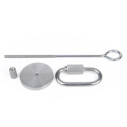 Stainless Steel Bird Parrot Cage Skewer Food Spear Fruit Holder Toy up to 23cm - Aimall
