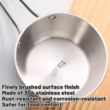 12Pcs Stainless Steel Bowls with Handles Salad Seasoning Prep Kitchen Serving