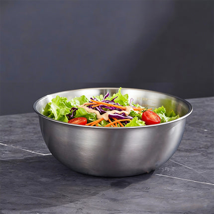 8PCS Stainless Steel Mixing Bowls Set 1200ml Kitchen Prep Measuring Bowls