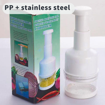 Stainless Steel Garlic Press Manual Crusher Pat Knife Kitchen Tool Garlic Use