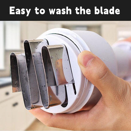 Stainless Steel Garlic Press Manual Crusher Pat Knife Kitchen Tool Garlic Use